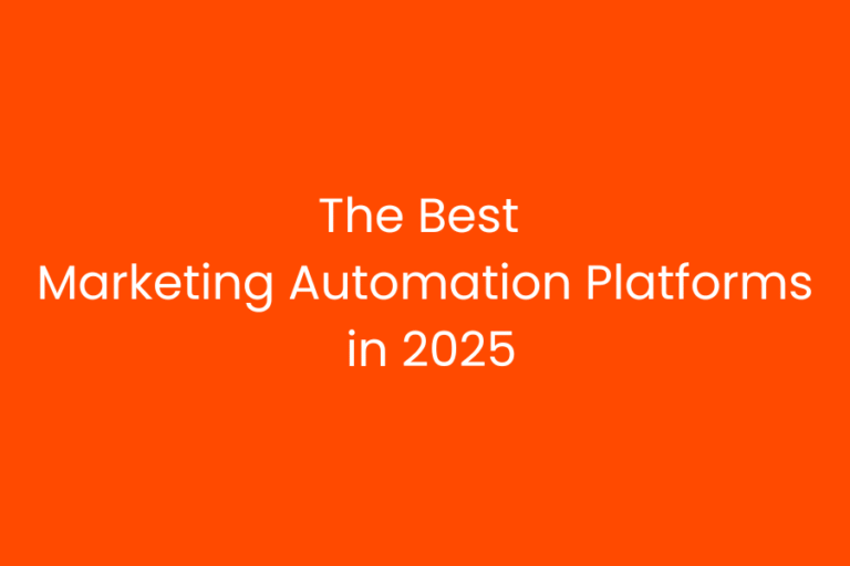 Best Marketing Automation Platforms